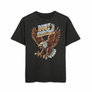 DnC Eagle Logo - Acid Washed Eagle Tee