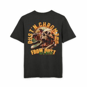 Snake Skull - Acid Washed Tee - EU